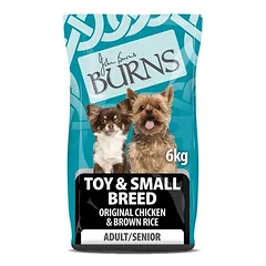 Burns Adult & Senior Original Toy & Small Breed Huhn & Reis
