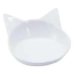 Keraminis dubenėlis Neko, baltas, 14,5x14x6,5 cm, 200 ml
