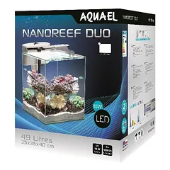 Aquael Nano Reef DUO 49L Day&Night Baltas 2.0