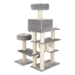 zooplus Exclusive draskyklė katėms Knusperhäuschen XXL su kopėčiomis, Dideliems > 5 kg — 2 nuotrauka