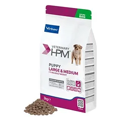 Virbac Veterinary HPM Baby Dog Large & Medium, sausas maistas šunims — 4 nuotrauka