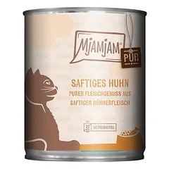 MjAMjAM gryna mėsos puota, drėgnas maistas katėms 6 x 800 g — 2 nuotrauka