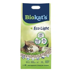 Biokats Eco Light tofu kraikas katėms, natūralaus kvapo, 8L