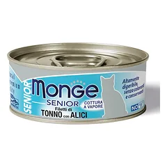 Monge tuno file želė su ančiuviais senjorams, 80 g
