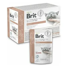 Brit GF Veterinary Diets Cat Pouch Renal 85 g nuotrauka