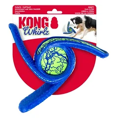 Kong Whirlz Throw M/L – Besisukantis aportavimo žaislas šunims – plūduriuojantis, iš TPR gumos