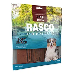 Rasco Premium Beef Slices jautienos skanėstas šunims, 500 g