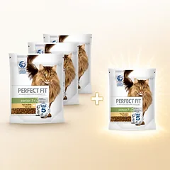 PERFECT FIT Senior 7+ Su vištiena 3x750g + 750g NEMOKAMAI