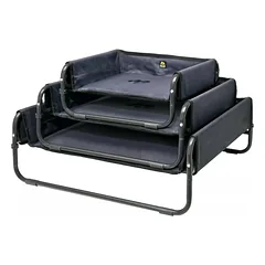 Maelson Soft Bed - sturdy dog bed on a frame, anthracite - / 86cm