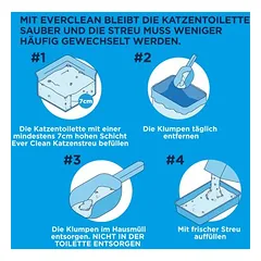 Ever Clean® Total Cover kietėjantis kraikas be kvapo, Ekonominė pakuotė: 2 x 10 l — 5 nuotrauka