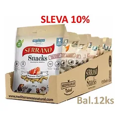 Serrano Užkandis Šuo Seranas Kumpis 100 g (12 vnt.)