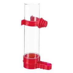Trixie Maisto ir vandens dozatorius plastikinis girdytuvas ir lesyklėlė paukščiams, 50 ml, 11 cm — 4 nuotrauka