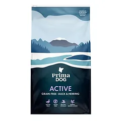PrimaDog Adult Active Getreidefrei Ente & Hering