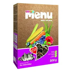 Comfy maistas granulėmis šinšiloms 500g