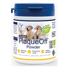 Plaqueoff papildas burnos higienai šunims 40 g nuotrauka