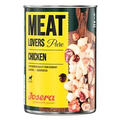Josera Meatlovers Pure Monoprotein Chicken drėgnas pašaras suaugusiems šunims su vištiena, 800 g