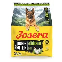 Josera High Protein Chicken sausas pašaras šunims su paukštiena, 900 g