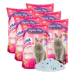 Lyra Pet® Lyra Power® Silica silikagelio kraikas katėms, 12 x 5 l + 2 pelytės — 4 nuotrauka
