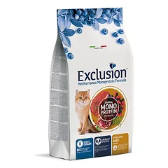 Exclusion Mono Protein Mediterraneo begrūdis sausas pašaras steril. katėms, su jautiena, 1.5kg