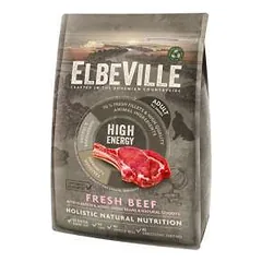 Sausas šunų ėdalas - ELBEVILLE Adult All Breeds Fresh Beef High Energy 4 kg