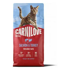 Carnilove Cat Active Adult su lašiša ir kalakutiena, sausas maistas katėms 6 kg — 3 nuotrauka
