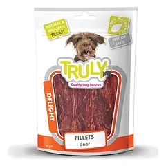 Truly Fillets skanėstai šunims su elniena 5×85 g