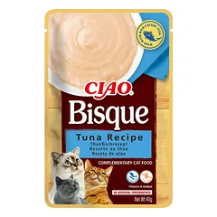 Inaba Churu Ciao Bisque Tuna papildomas maistas katėms su tunu, 40 g