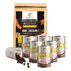 Wildfang Welpen Futterpaket Huhn - getreidefrei