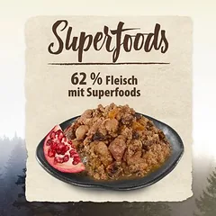 Purizon Superfoods drėgnas maistas katėms 6 x 70 g — 2 nuotrauka