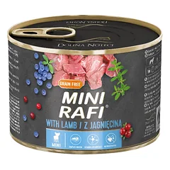 DOLINA NOTECI Mini Rafi su ėriena 185g x12