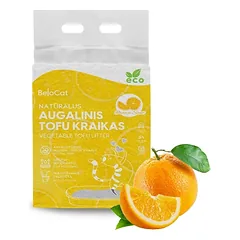 Belocat TOFU kraikas 6L/2,5kg (Apelsinų kvapo) nuotrauka