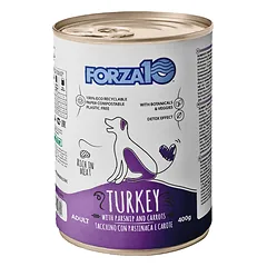 Forza10 Maintenance drėgnas maistas šunims su kalakutu, pastinakais ir morkomis, 400 g