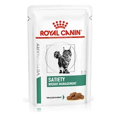 Satiety Weight Management drėgnas pašaras katėms Royal Canin (ploni griežinėliai padaže)