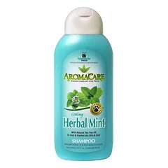 PPP AromaCare Herbal Shampoo - gaivinantis - vėsinantis šampūnas šunims, koncentratas 1:32, Mint / 400ml — 2 nuotrauka