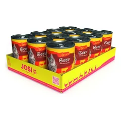 JOSERA JosiCat Beef Jelly 12 x 400g suaugusioms katėms