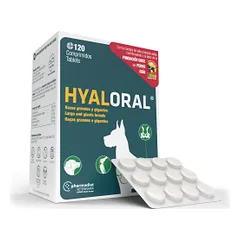 Pharmadiet Hyaloral Giant papildai šunims gerinantys sąnarių funkcijas, 120 tablečių