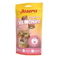 JOSERA Crunchies with Milk 60 g traškūs skanėstai su pienu katėms