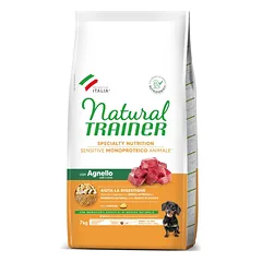 NT ADULT DOG SENSITIVE NO GLUTEN MINI LAMB (ėriena) 7kg