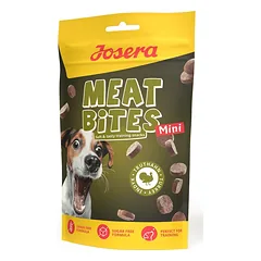 JOSERA Meat Bites Mini Turkey treniruočių skanėstai mažų veislių šunims 70g