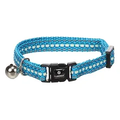 Flamingo Katzen Halsband Jinxy hellblau
