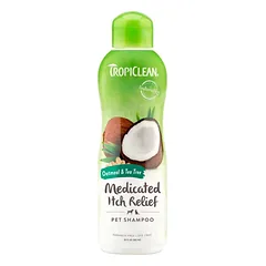TropiClean Oatmeal & Tea Tree Medicated Itch Relief Šampūnas šunims ir katėms 355ml photo