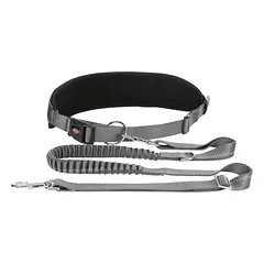 Trixie Juosmens diržas su pavadėliu, paminkštintas neoprenu, diržas 70-130 cm-9 cm
