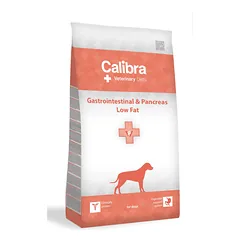 CALIBRA VD Dog Gastro & Pancreas Low Fat sausas maistas šunims, 2kg