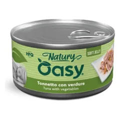Oasy Natury Soft Jelly konservai su tunu ir daržovėmis šunims