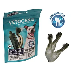 Vetocanis Tartar control skanėstai vidutiniams šunims apnašų šalinimui, 110g — 3 nuotrauka