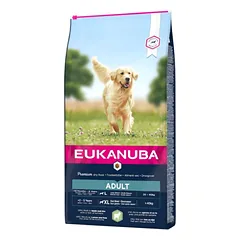 Eukanuba Adult Large/XLarge Breed Lamb & Rice 12kg sausas maistas didelių veislių šunims su ėriena