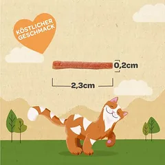 Meowee! Tuna Fillet Strips, skanėstai katėms — 4 nuotrauka