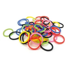 SHOW  100 LATEX  BANDS NEON COLORS — 1 nuotrauka