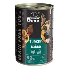 Super Beno GRAIN-FREE DOG TREATS įvairių skonių šunų skanėstai padaže 12x415 g