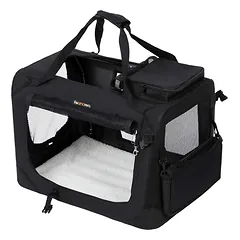 Augintinio transportavimo dėžė 60x40x40 cm juoda
